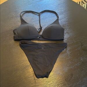 Lululemon Black Bikini Set